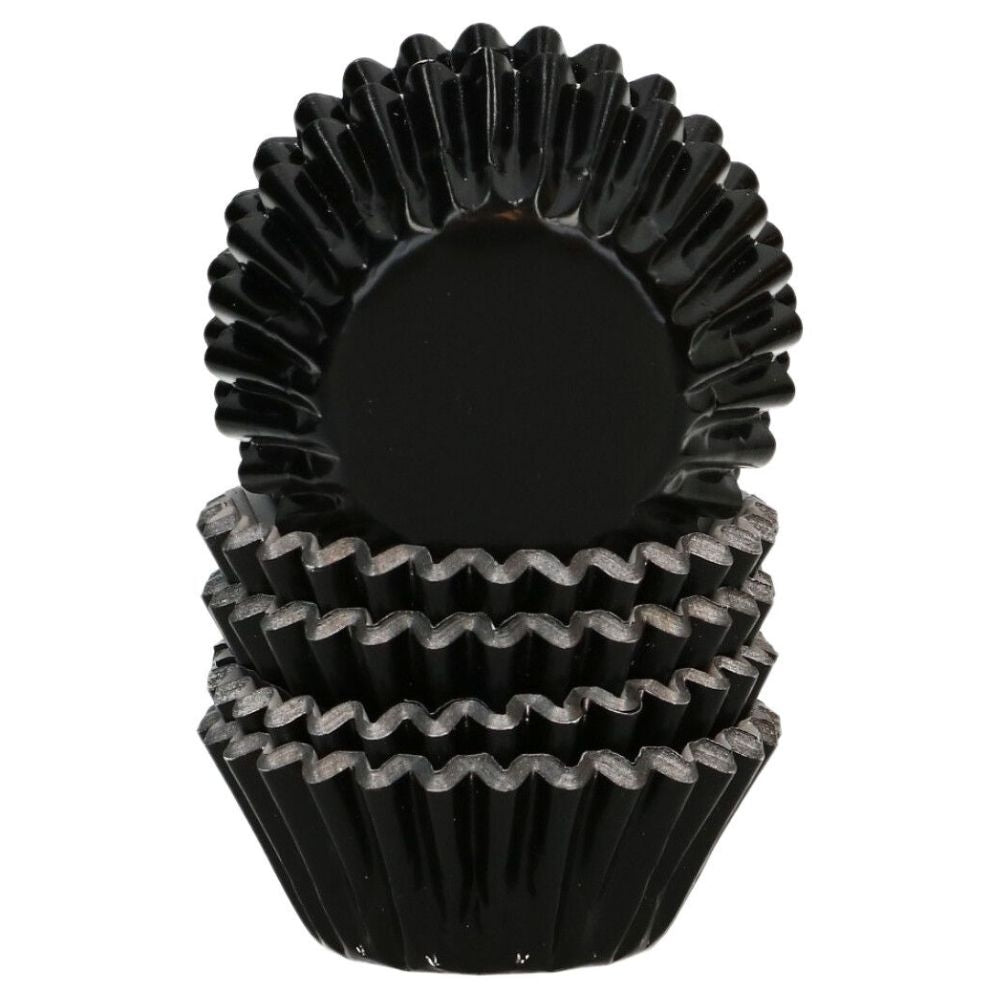 Wilton Black Metallic Mini Baking Cases x 160
