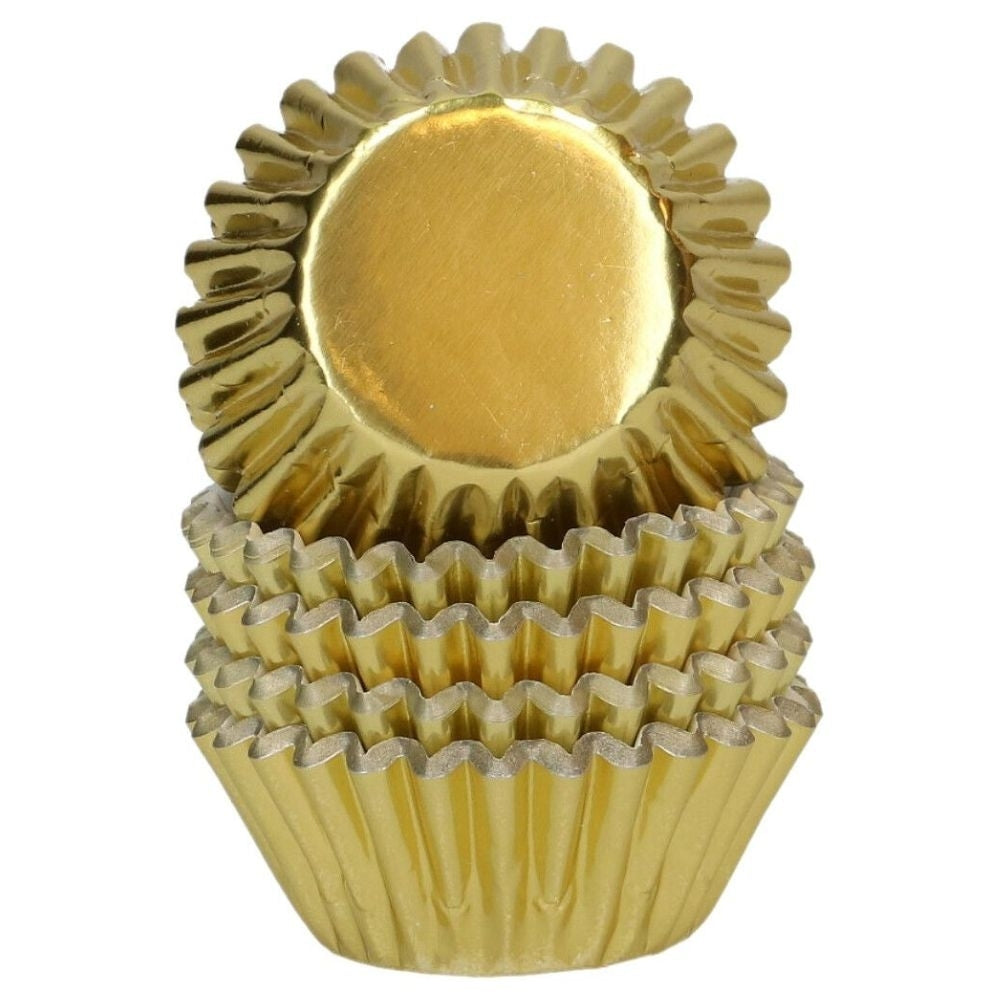 Wilton Gold Metallic Mini Baking Cases x 160