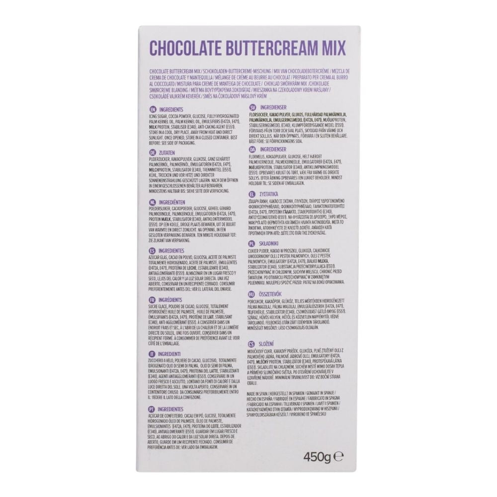 PME Chocolate Buttercream Mix 450g