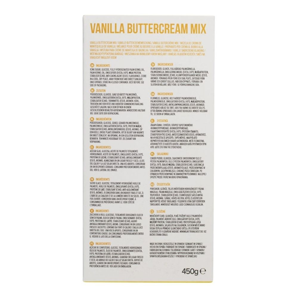 PME Vanilla Buttercream Mix 450g