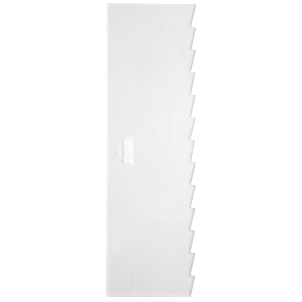 PME Pleat Tall Patterned Edge Side Scraper