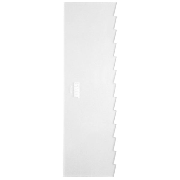 PME Pleat Tall Patterned Edge Side Scraper