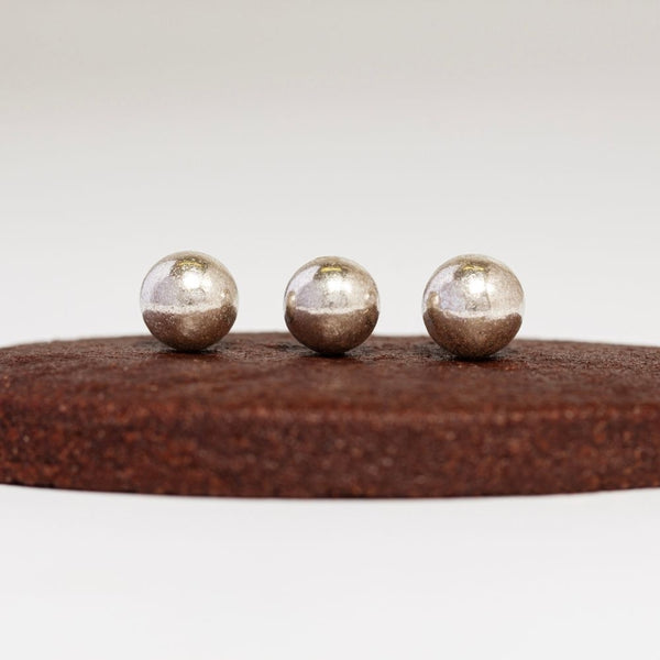 PME Silver 4mm Sugar Pearls 25g
