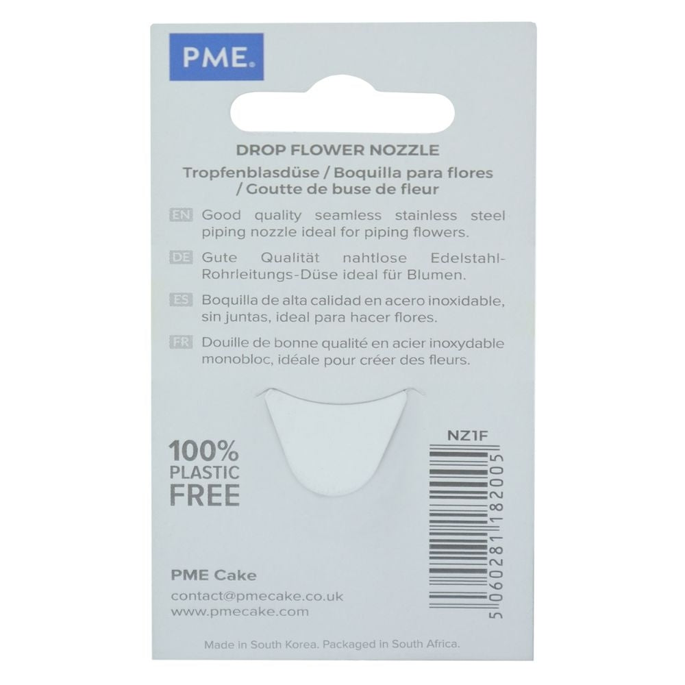 PME No.1F Drop Flower Piping Tip JEM Nozzle