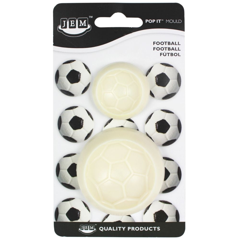 PME Football Pop It Mould Set Of 2