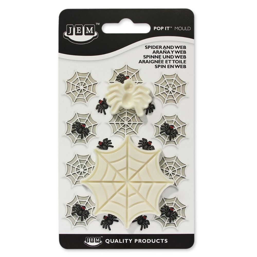 PME Spider And Web Pop It Mould Set Of 2