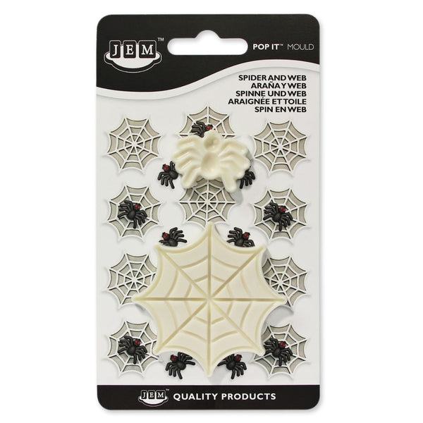 PME Spider And Web Pop It Mould Set Of 2