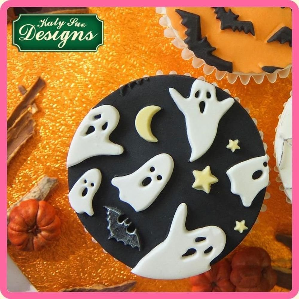 Katy Sue Designs Ghosts Silicone Mould
