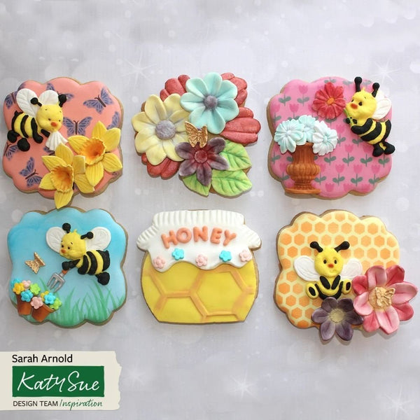 Katy Sue Designs Mini Domed Alphabet & Numbers Silicone Mould