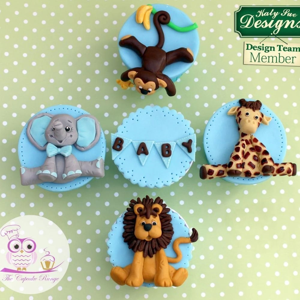 Katy Sue Designs Mini Domed Alphabet & Numbers Silicone Mould