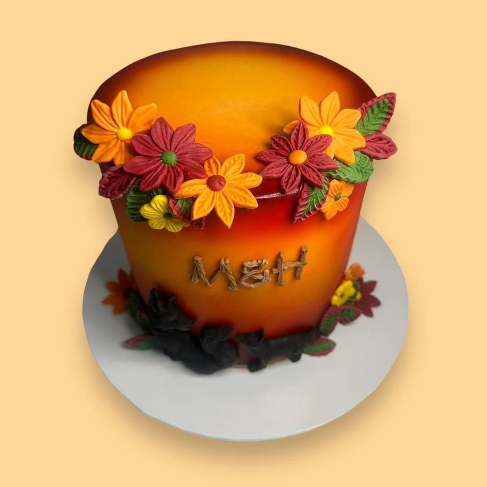 Katy Sue Designs Fantasy Flowers & Leaves Silicone Mould