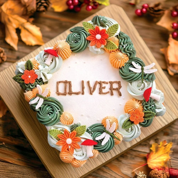 Katy Sue Designs Fantasy Flowers & Leaves Silicone Mould