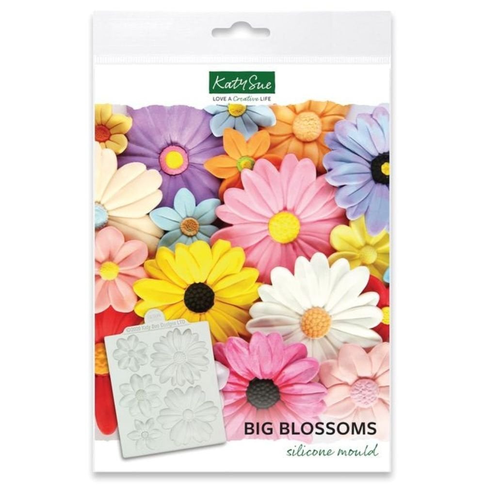 Katy Sue Designs Big Blossoms Silicone Mould