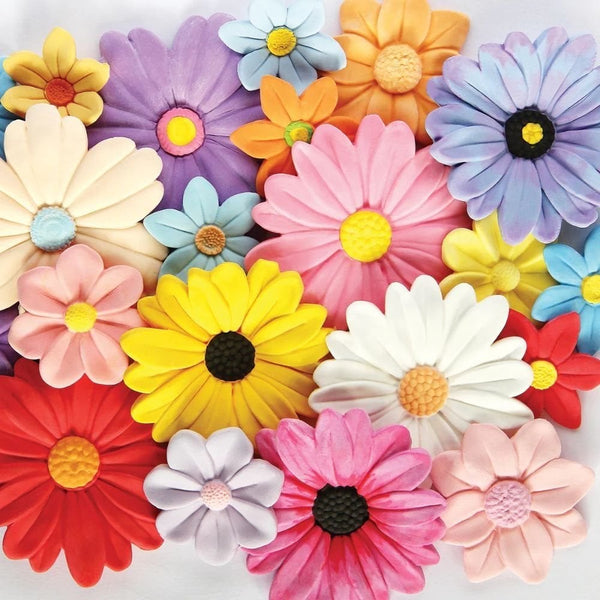 Katy Sue Designs Big Blossoms Silicone Mould