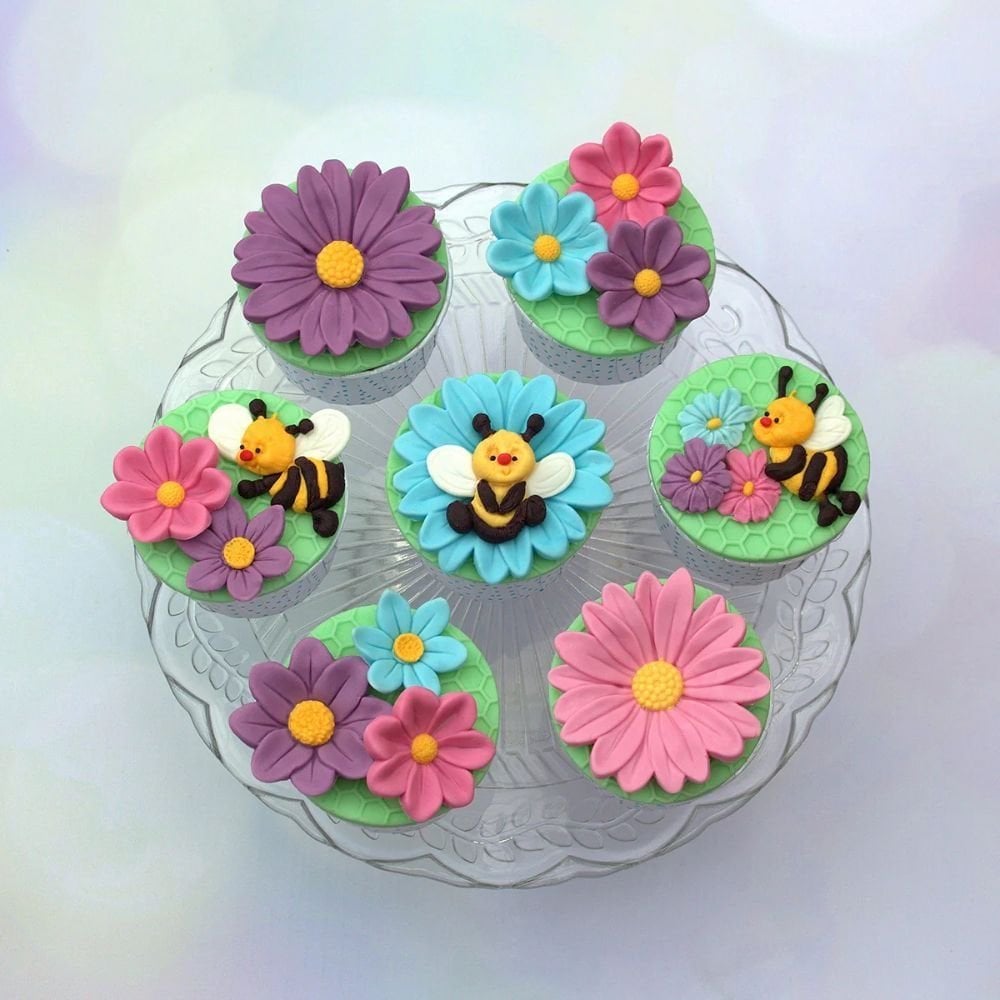 Katy Sue Designs Big Blossoms Silicone Mould