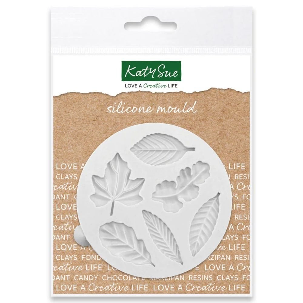 Katy Sue Designs Miniature Leaf Selection Silicone Mould
