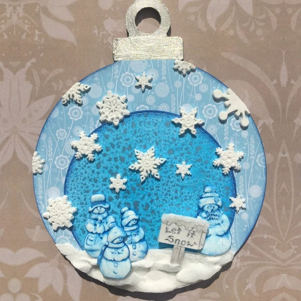 Katy Sue Designs Miniature Snowflakes Silicone Mould
