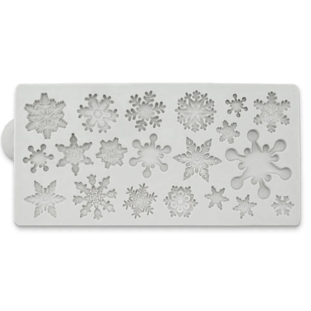 Katy Sue Designs Miniature Snowflakes Silicone Mould