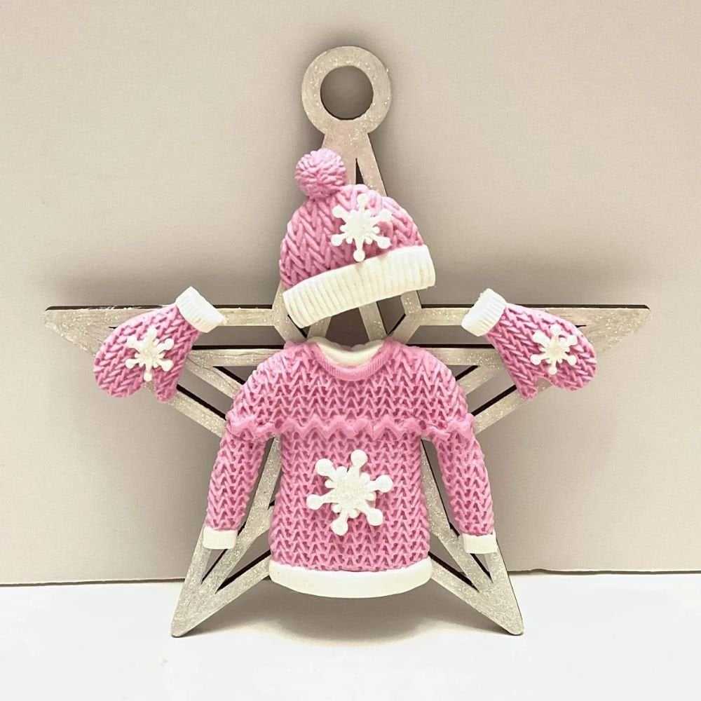 Katy Sue Designs Miniature Snowflakes Silicone Mould