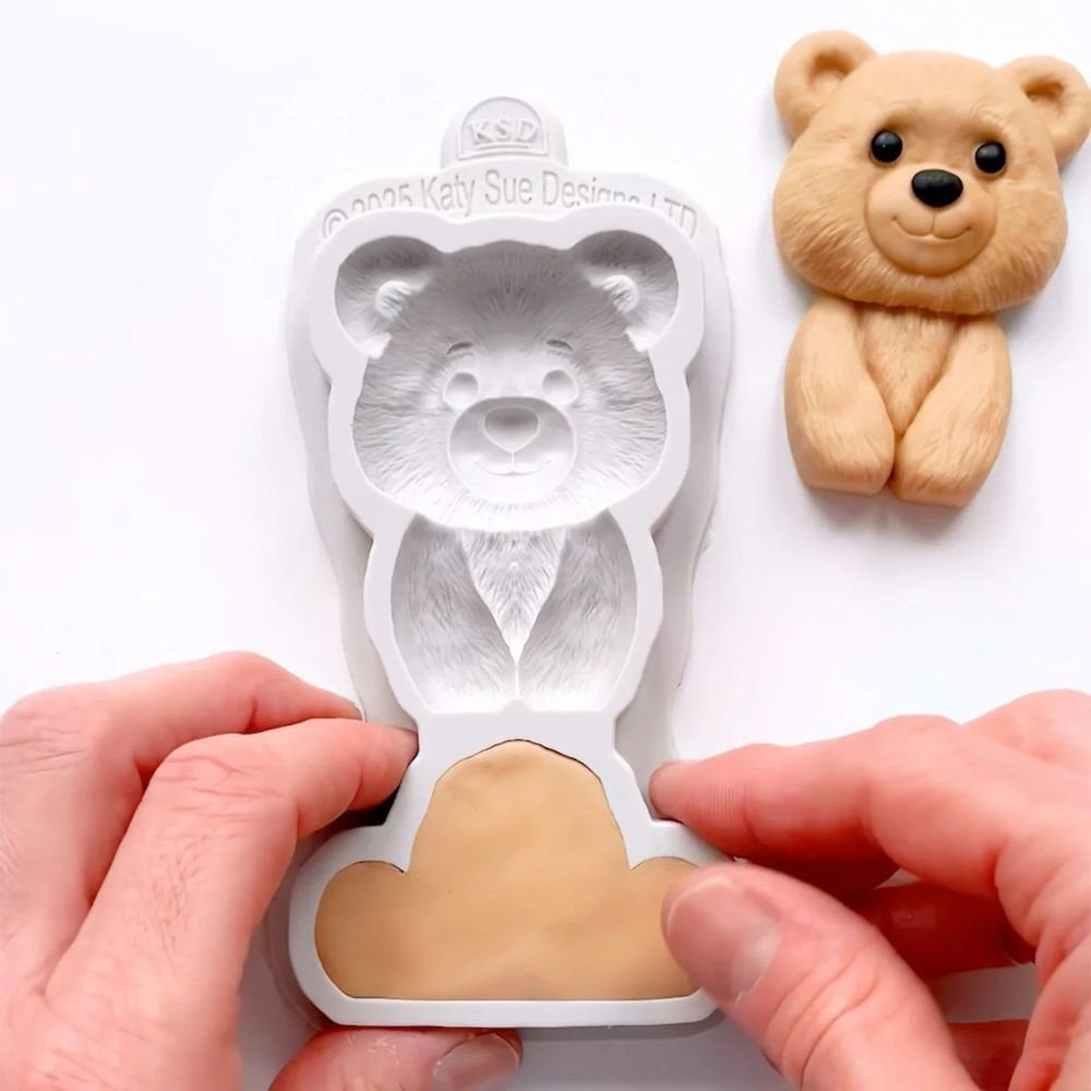 Katy Sue Designs Bear Silicone Mould