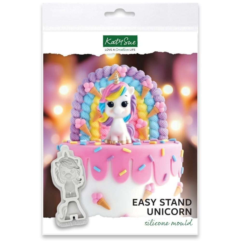 Katy Sue Designs Unicorn Silicone Mould