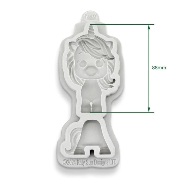 Katy Sue Designs Unicorn Silicone Mould