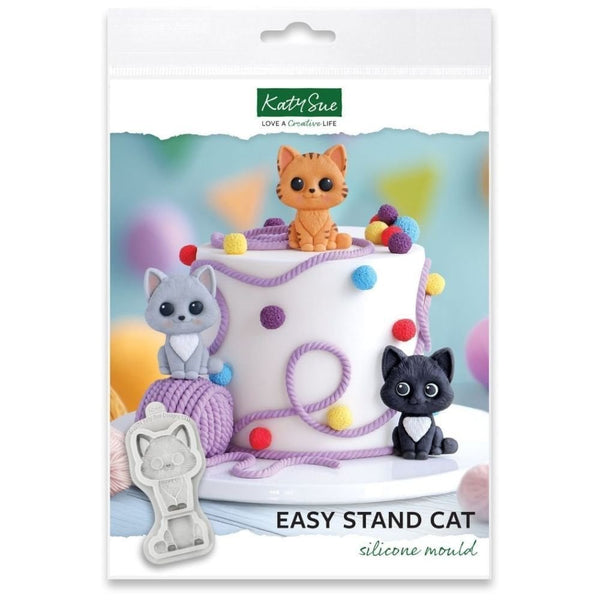 Katy Sue Designs Cat Silicone Mould