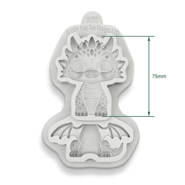 Katy Sue Designs Dragon Silicone Mould