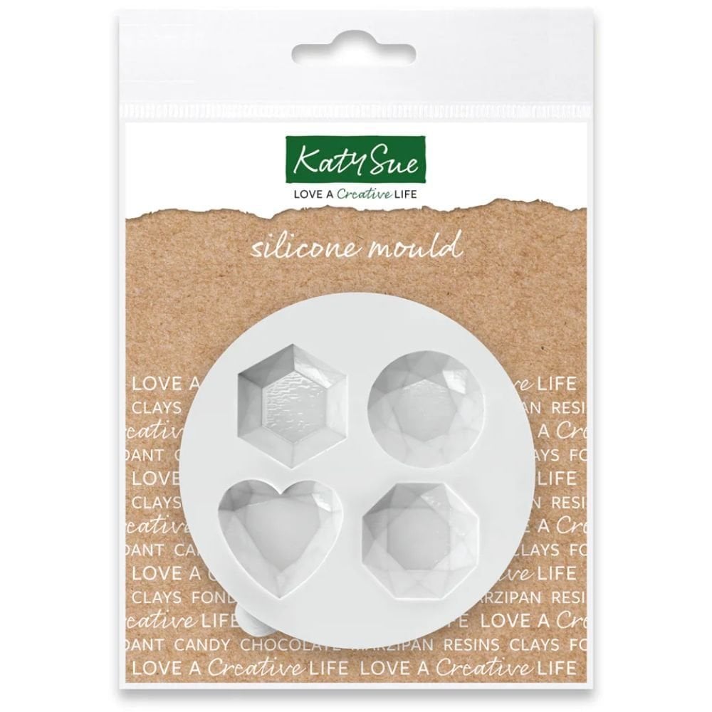 Katy Sue Designs Medium Gems Silicone Mould