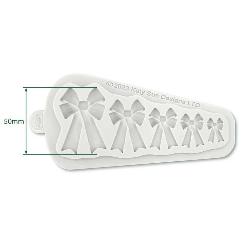 Katy Sue Designs Long Tail Bows Silicone Mould