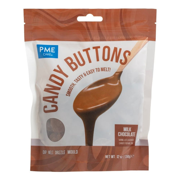 PME Milk Chocolate Candy Buttons 340g