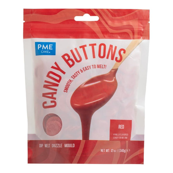 PME Red Candy Buttons 340g