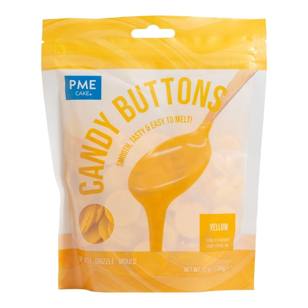 PME Yellow Candy Buttons 340g