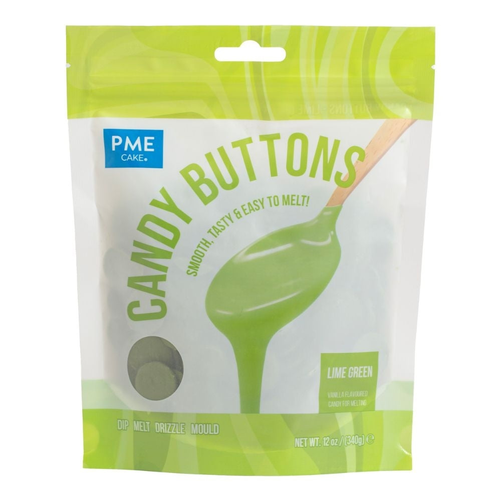 PME Lime Green Candy Buttons 340g
