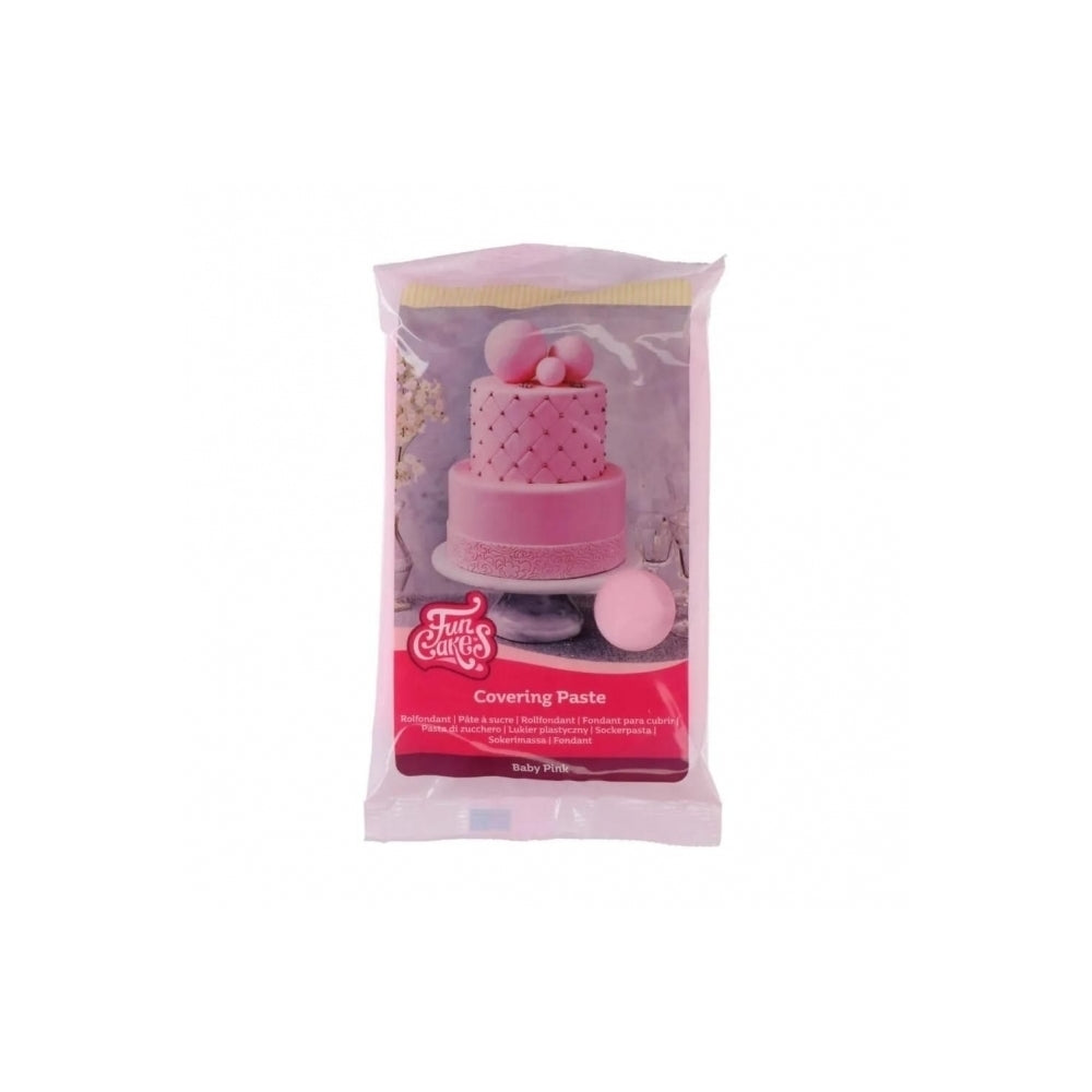 FunCakes EXPIRED - Baby Pink Covering Paste 500g - FunCakes [NOV 2025]