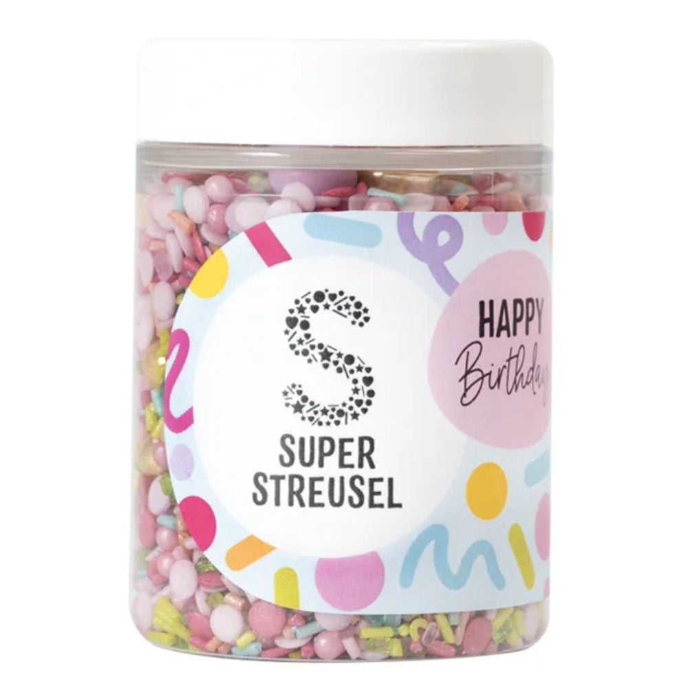 Super Streusel Happy Birthday Sprinkle Mix 90g