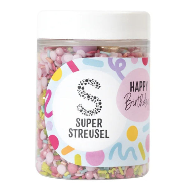 Super Streusel Happy Birthday Sprinkle Mix 90g