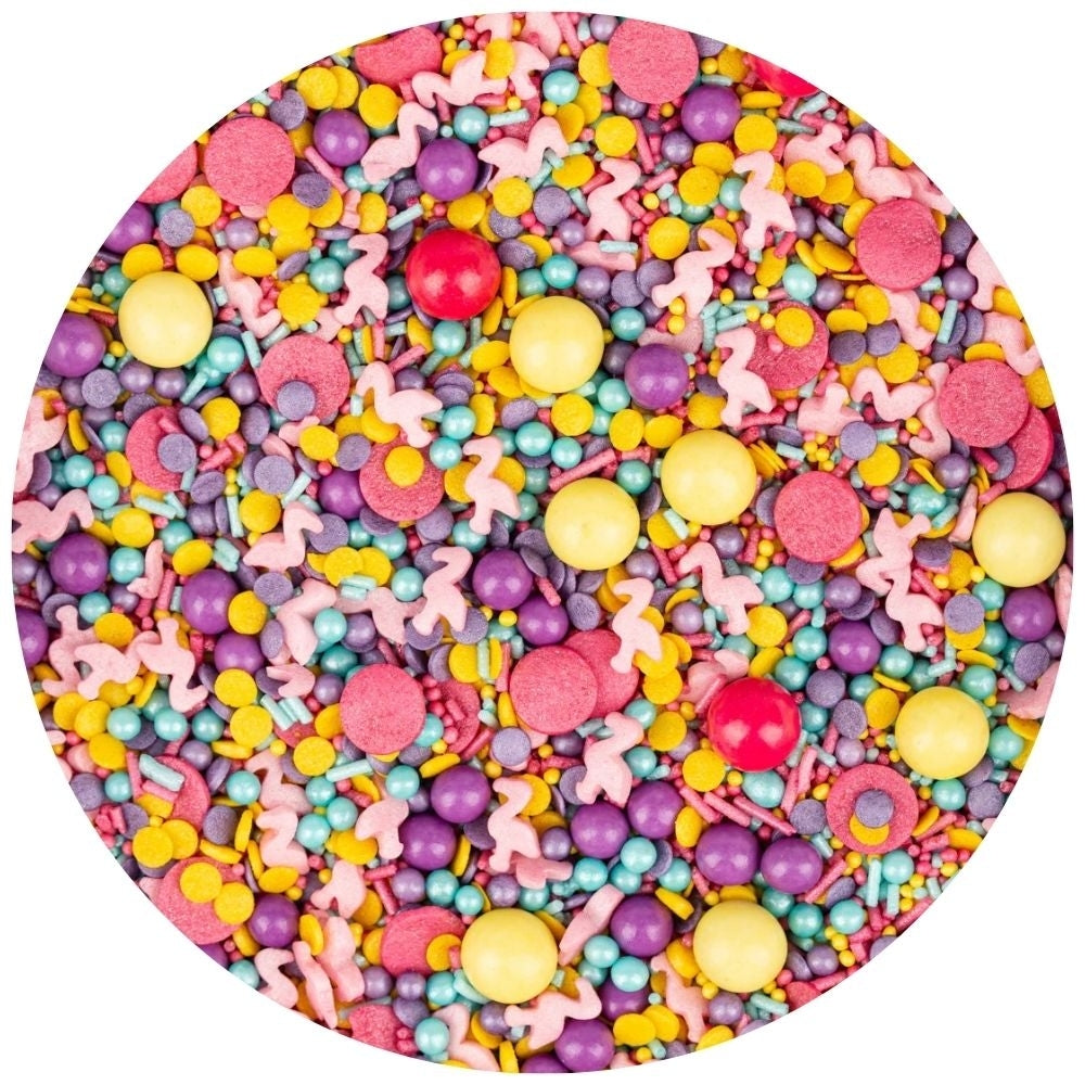 Super Streusel Flamingo Sprinkle Mix 90g