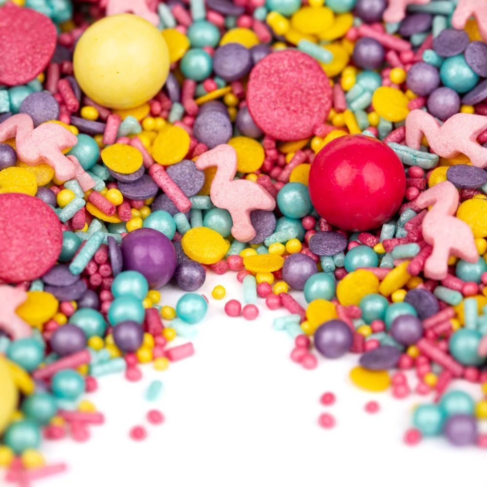 Super Streusel Flamingo Sprinkle Mix 90g