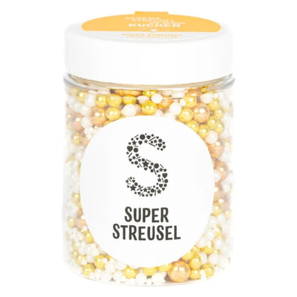 Super Streusel Gold Flake Pearl Mix 90g