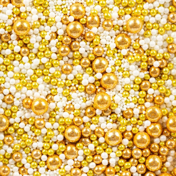 Super Streusel Gold Flake Pearl Mix 90g
