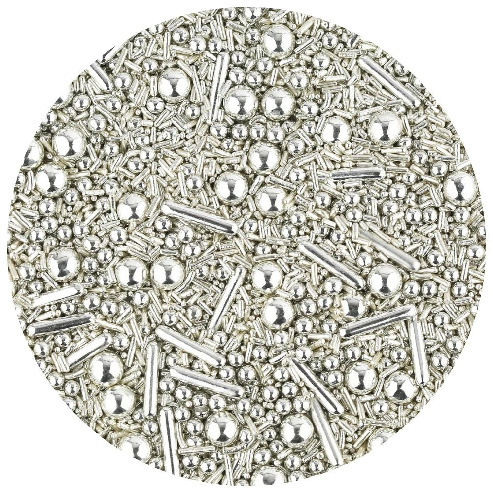 Super Streusel Silver Sprinkle Mix 90g
