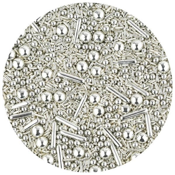 Super Streusel Silver Sprinkle Mix 90g