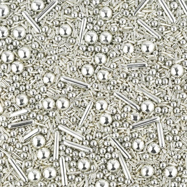 Super Streusel Silver Sprinkle Mix 90g