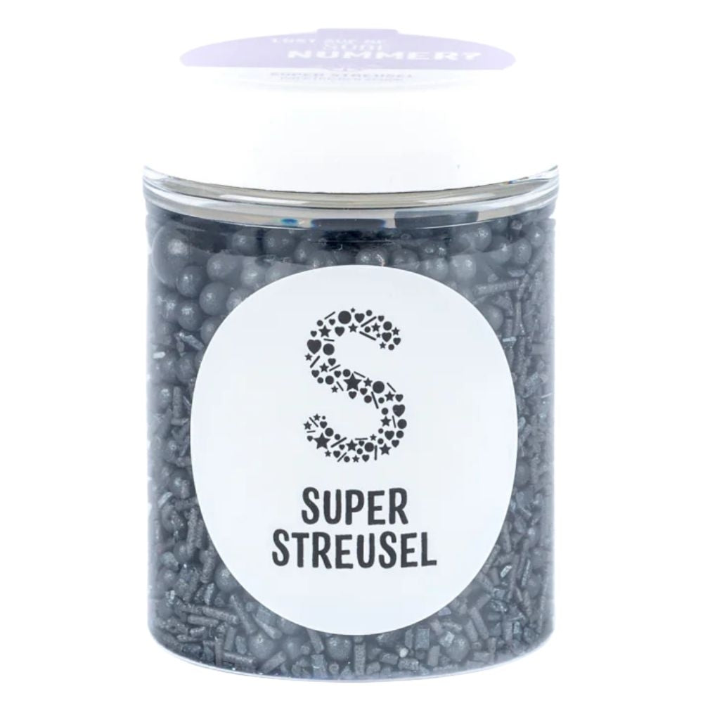 Super Streusel Black Sprinkle Mix 90g