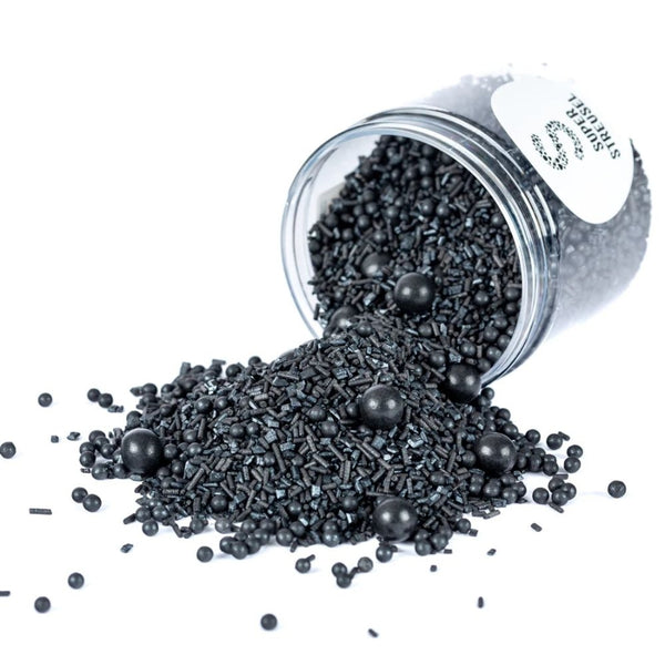 Super Streusel Black Sprinkle Mix 90g