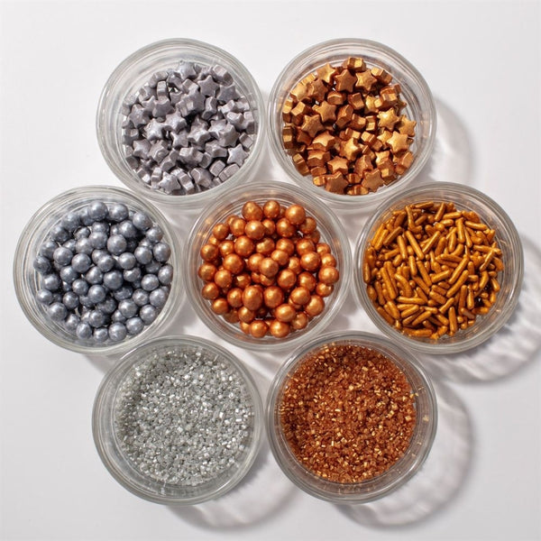 PME Metallic Assorted Christmas Sprinkles 42g