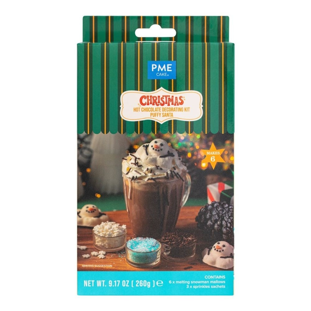 PME Melting Snowman Hot Chocolate Decorating Kit 260g