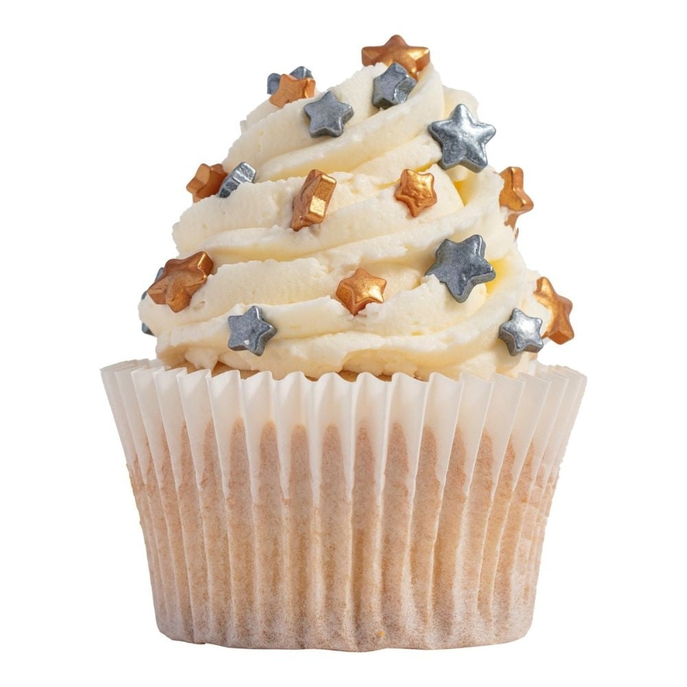 PME Gold & Silver Stars Sprinkle Charms 25g