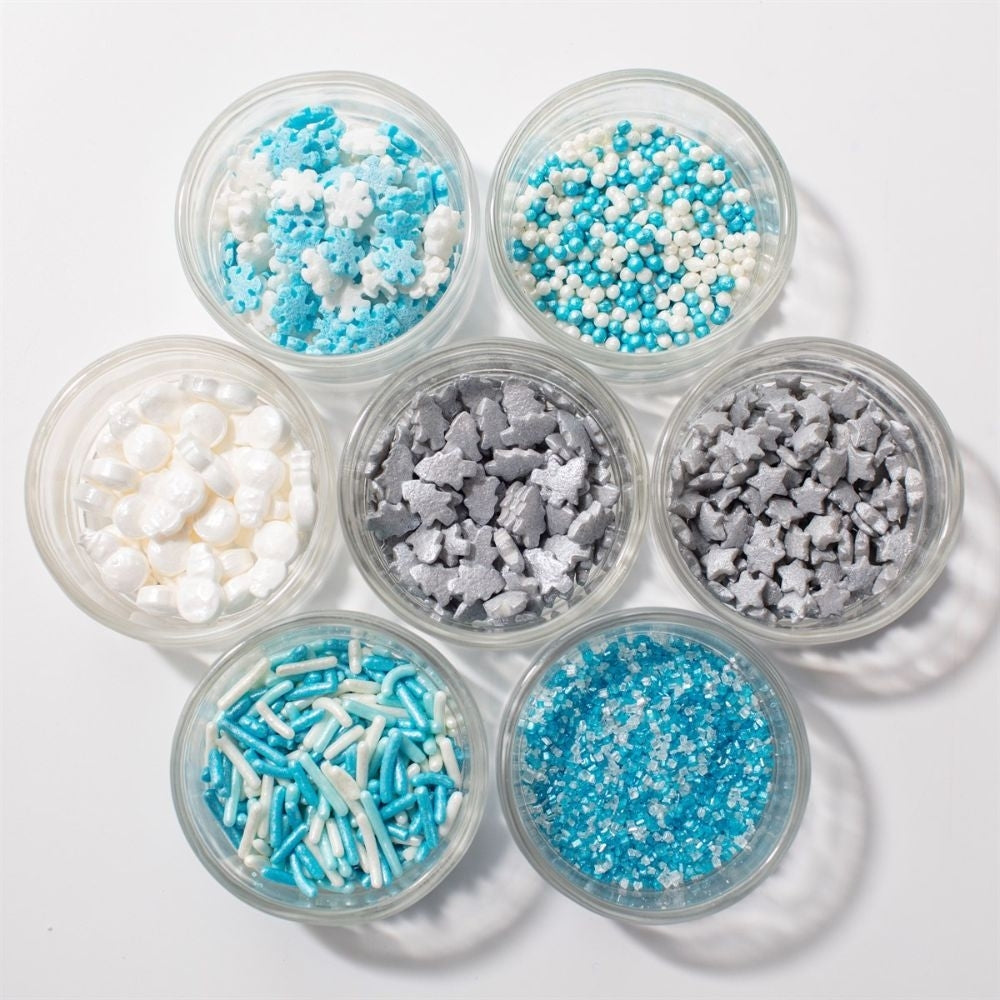 PME Frosty Assorted Christmas Sprinkles 42g